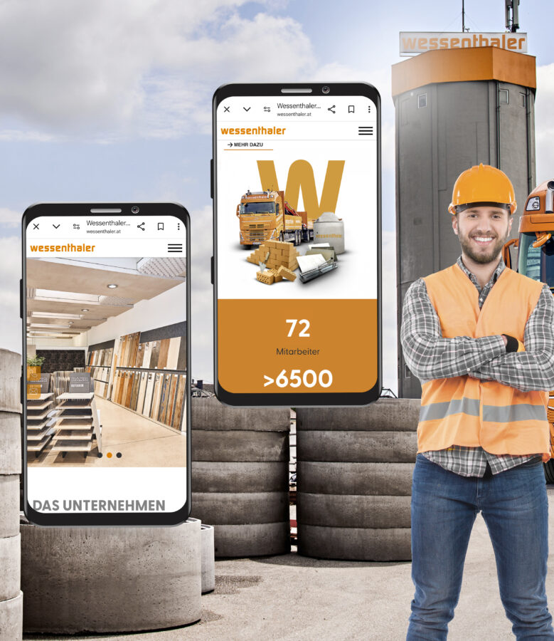 LDD - Website: Mobile Ansicht