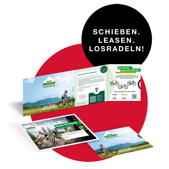 LDD - Ansicht offen und geschlossen des Mailings